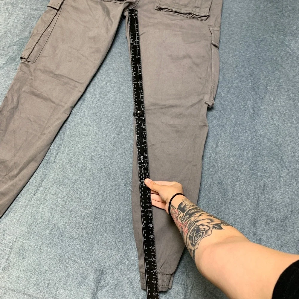 G-Star Raw Just The Product Cargo Joggers Pants Men 30x30 Gray Drawstring Pocket